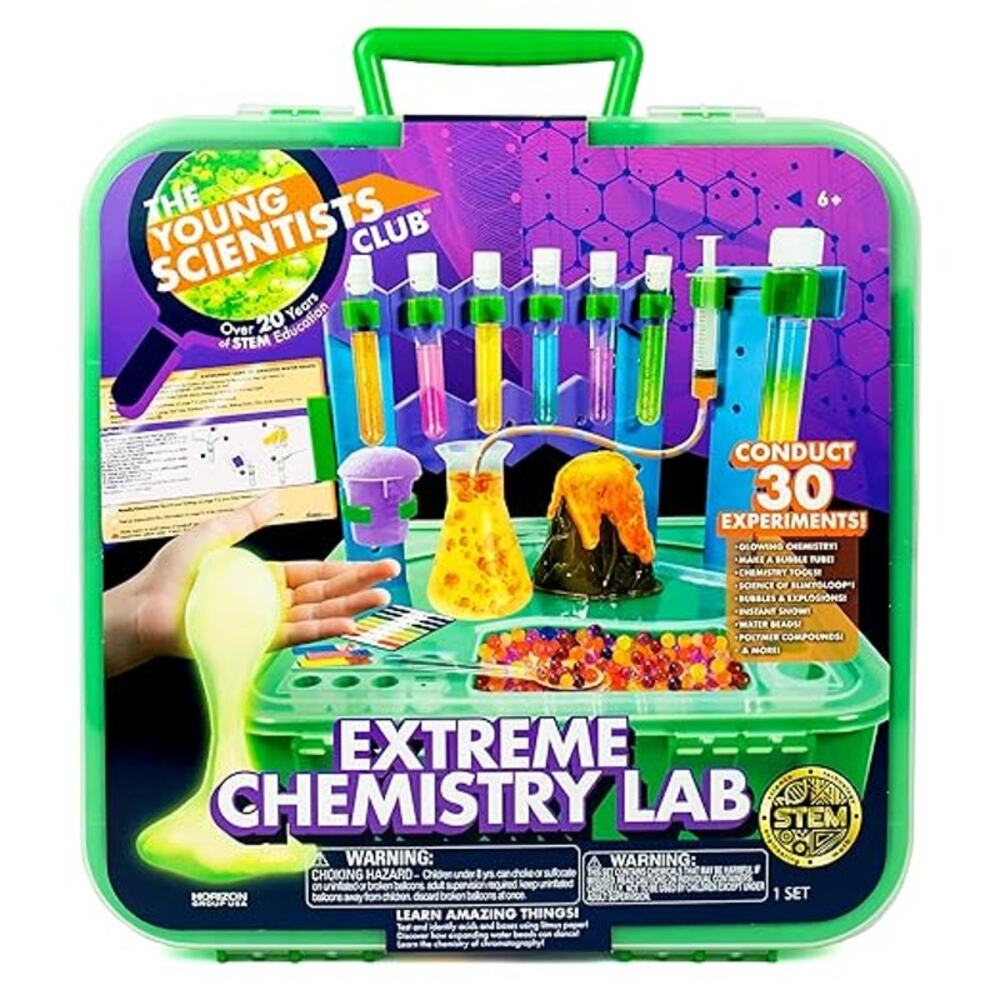 The Young Scientists Club Extreme Chemistry Lab STEM Kit